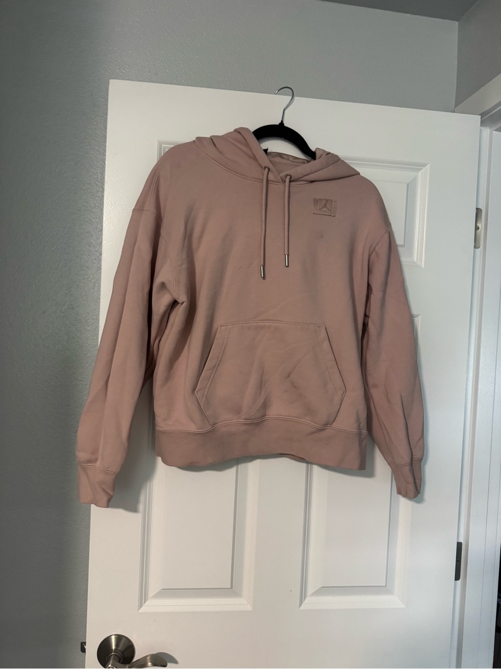 Jordan Oversized Hoodie in Dusty Pink